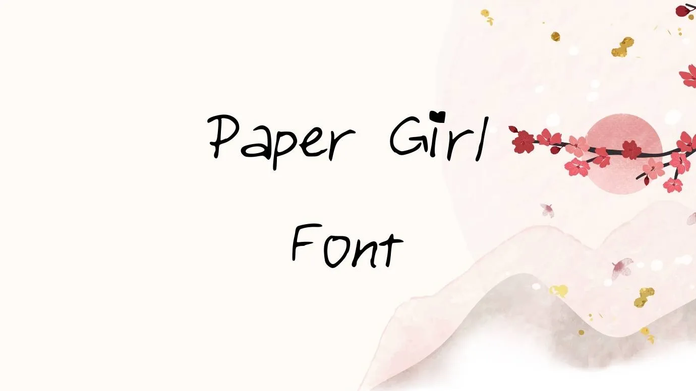Paper Girl Font
