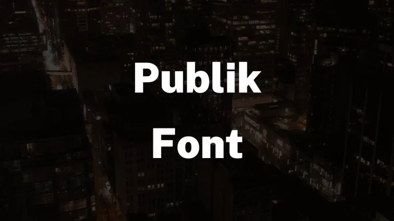 Publik Font