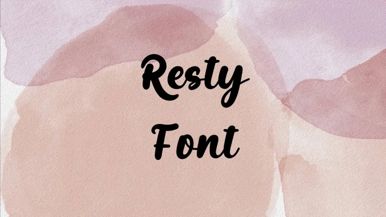 Resty Font