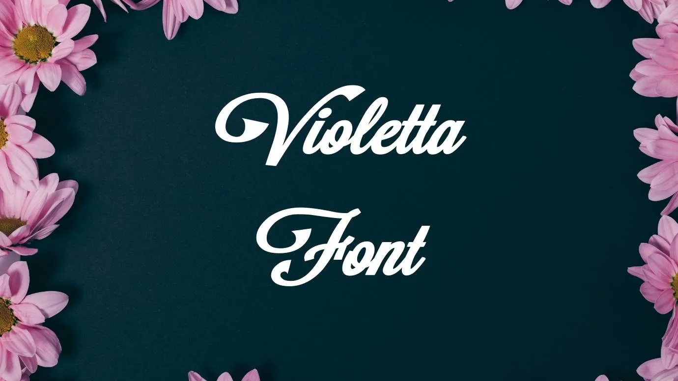 violetta font