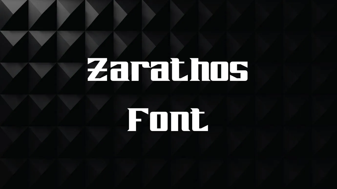 Zarathos Font