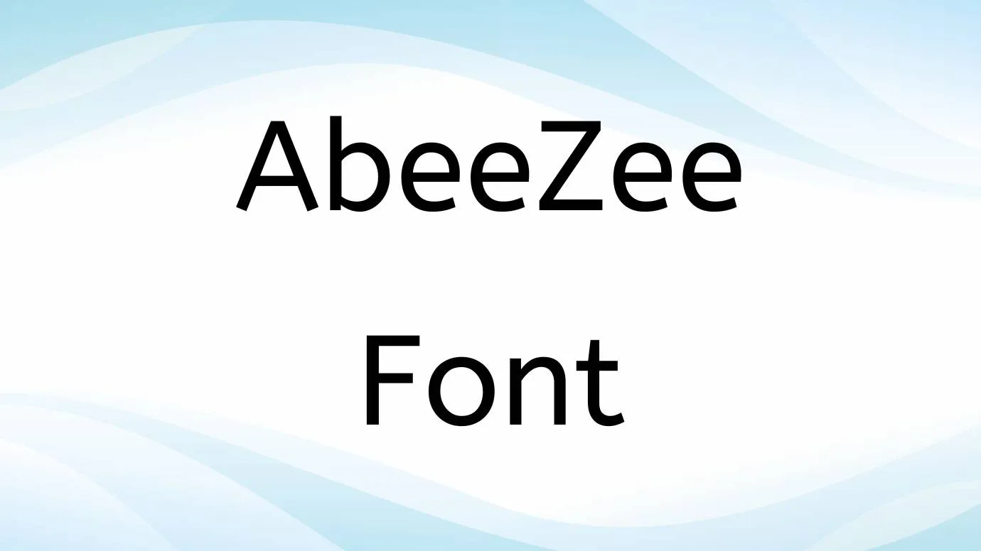 AbeeZee Font