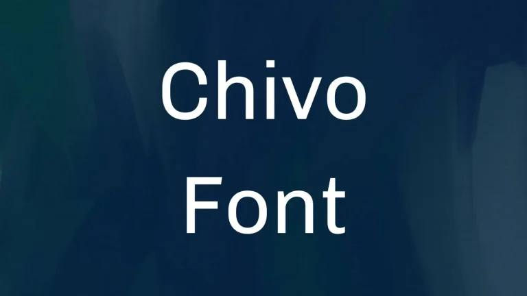 Chivo Font