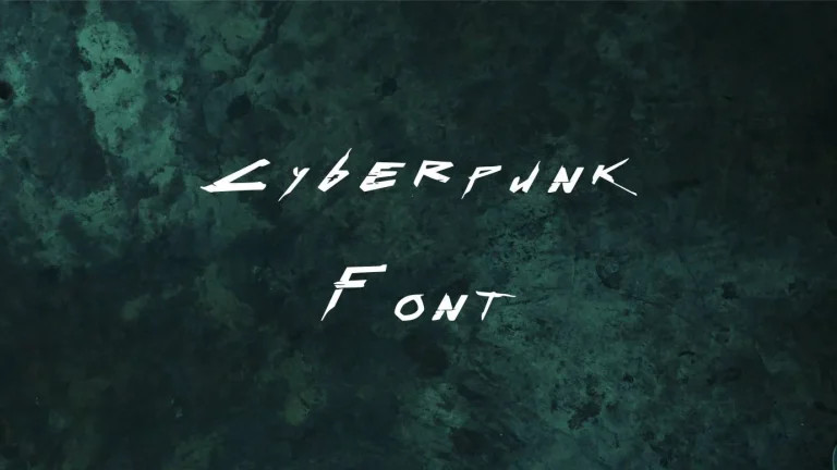 Cyberpunk Font