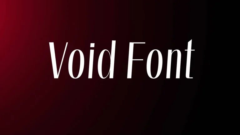 Void Font