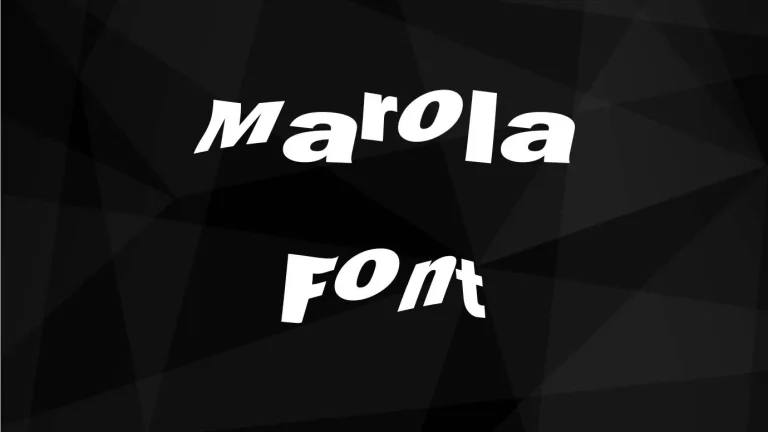 Marola Font