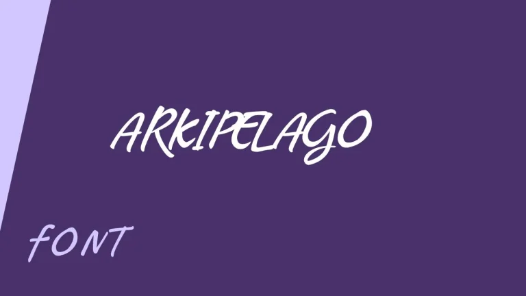Arkipelago Font