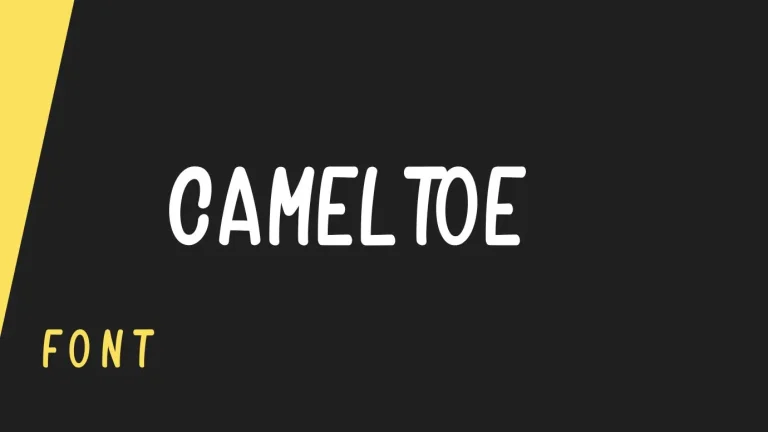 Cameltoe Kalypse Font