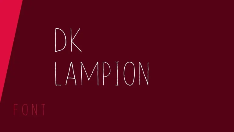 DK Lampion Font