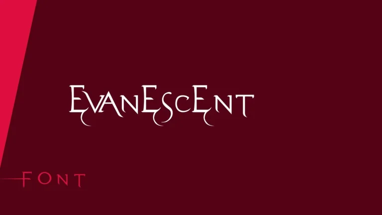 Evanescent Font