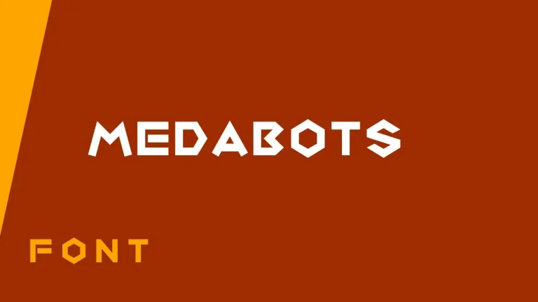 Medabots Font