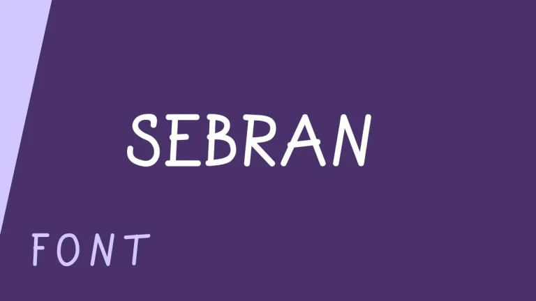 Sebran Font