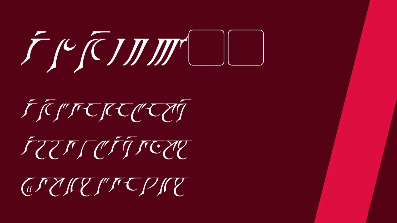 Eladrin Font view
