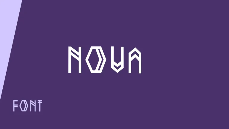 nova font
