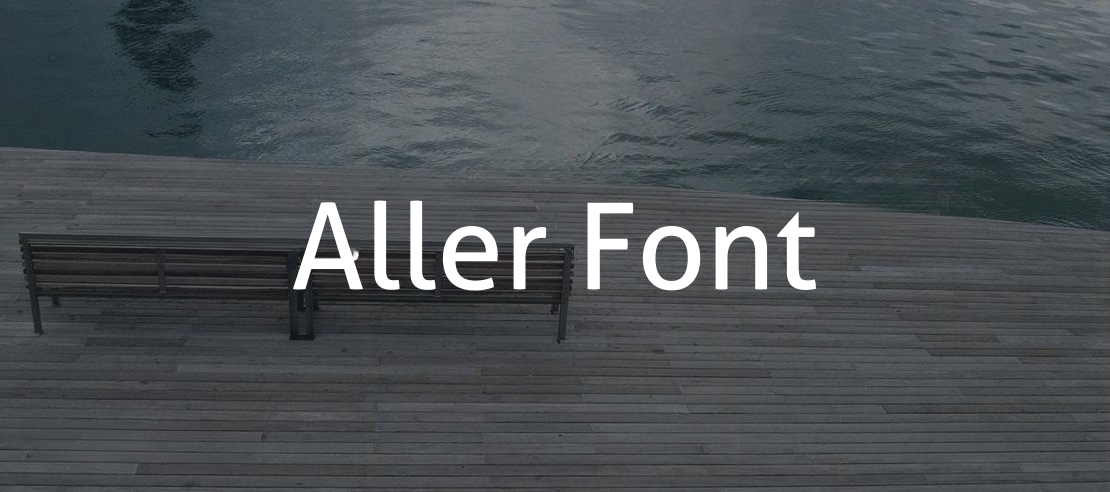 Aller Font