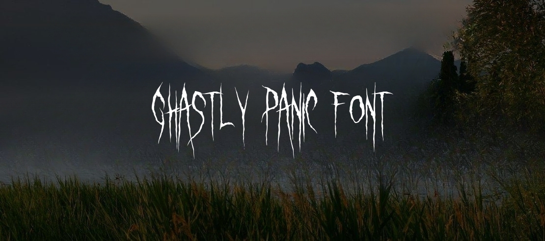 Ghastly Panic Font