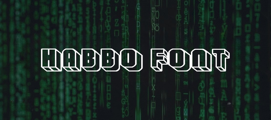 Habbo Font