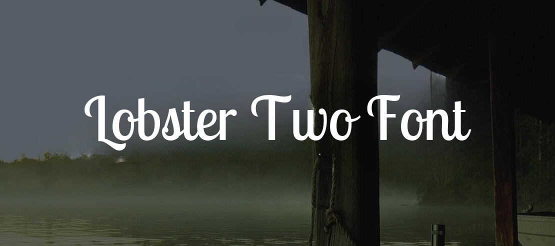 Lobster Two Font