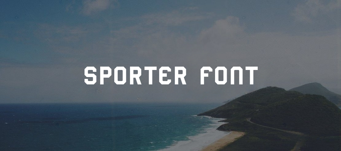 Sporter Font