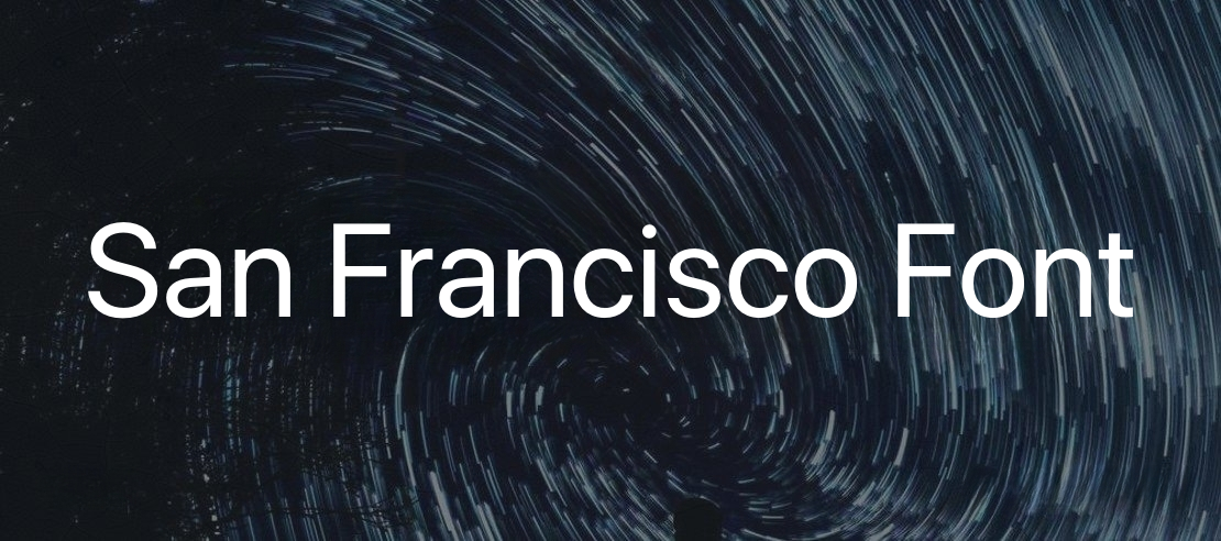 San Francisco Font